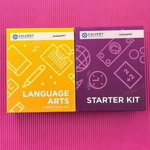 Calvert Homeschool Kindergarten Language Arts and Starter Kit